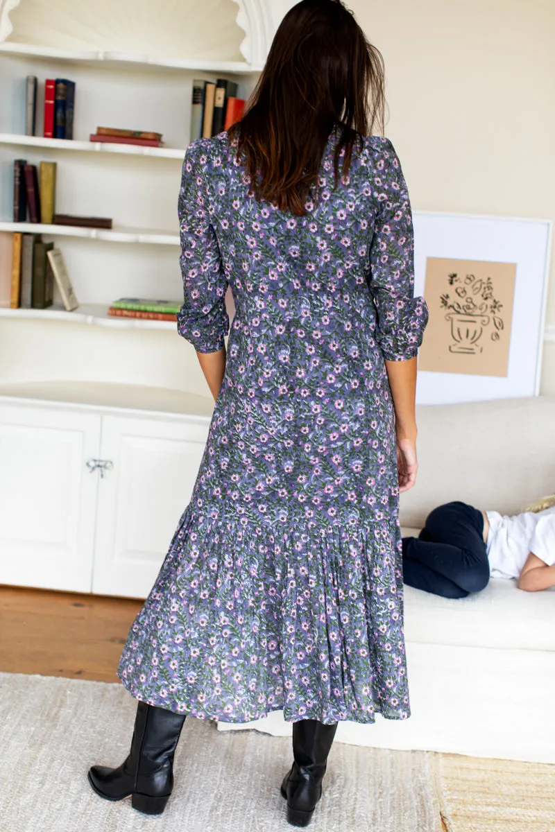 Frances Dress 3 - Midnight Wildflower Organic sold by Emerson Fry product image thumbnail 5