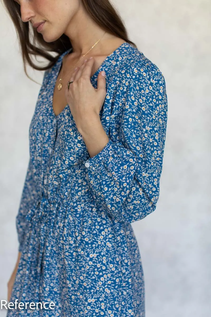 Frankie Long Sleeve Button Dress - Pablo Flowers sold by Emerson Fry product image thumbnail 2