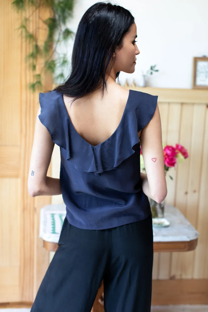 Natasha Blouse - Midnight sold by Emerson Fry product image thumbnail 4