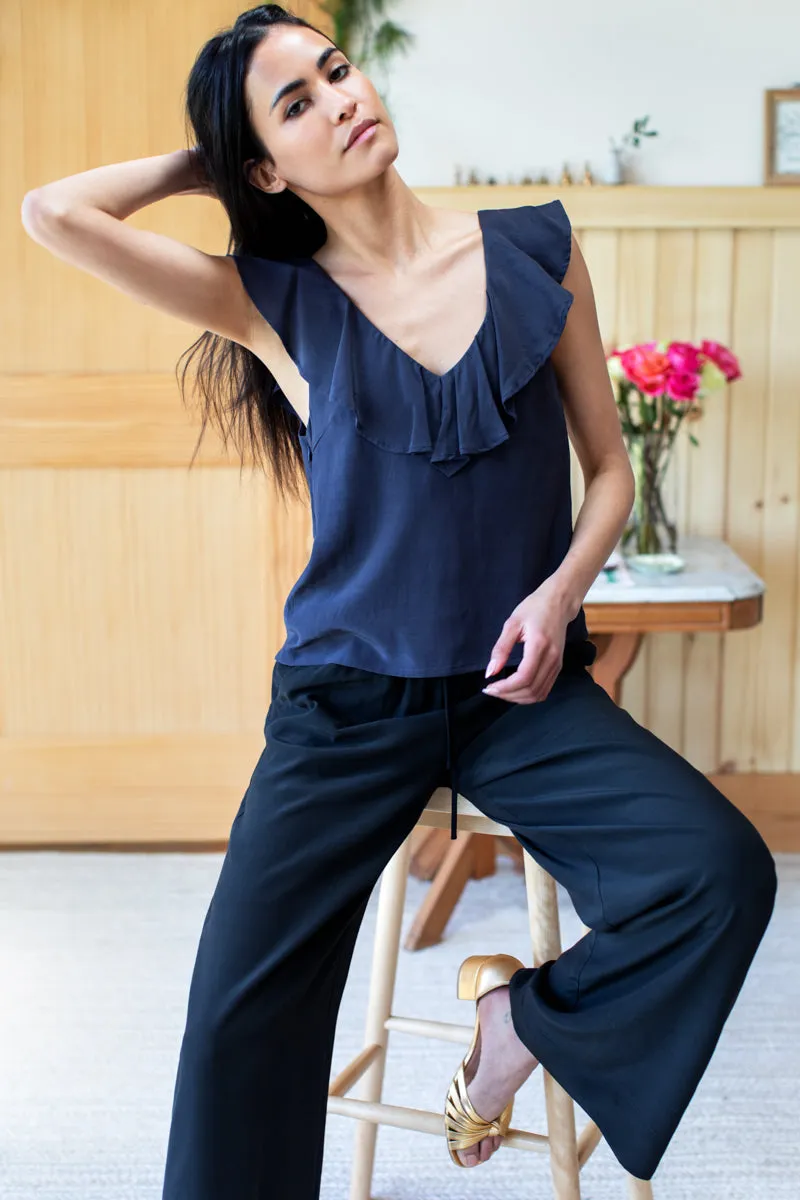 Natasha Blouse - Midnight sold by Emerson Fry