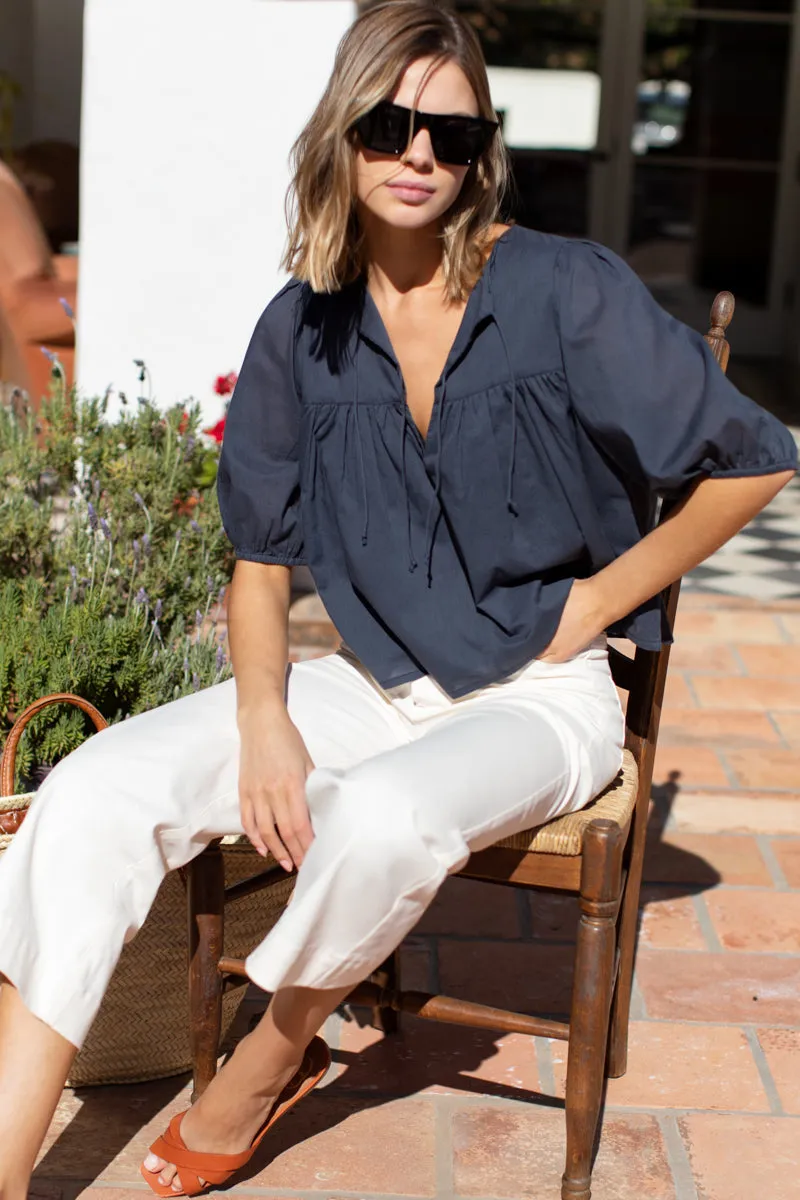 Puff Isla Top - Midnight Organic sold by Emerson Fry product image thumbnail 3