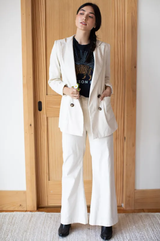 Johnny Bells - Buttercream Corduroy sold by Emerson Fry