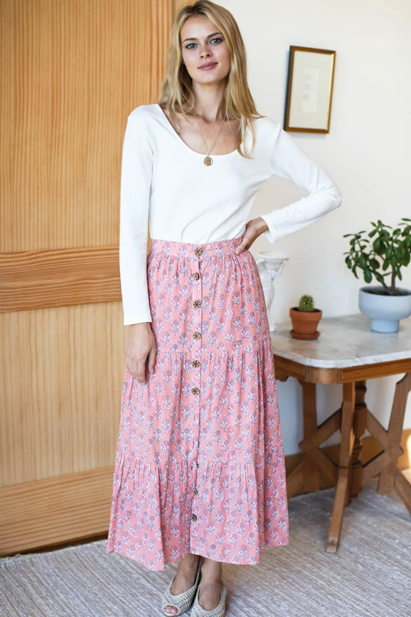 Lake Skirt - Little Marigolds Apple Organic sold by Emerson Fry