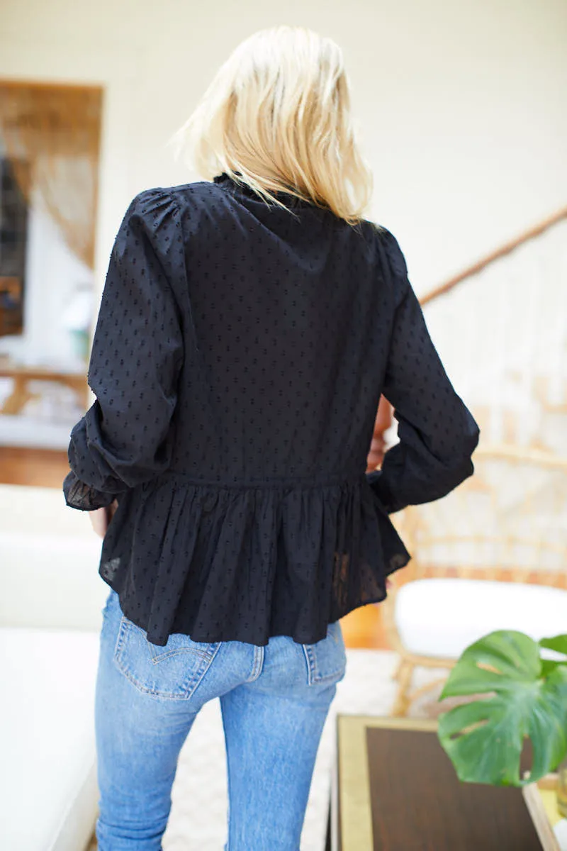 Lucybella Top - Black Dots sold by Emerson Fry product image thumbnail 4