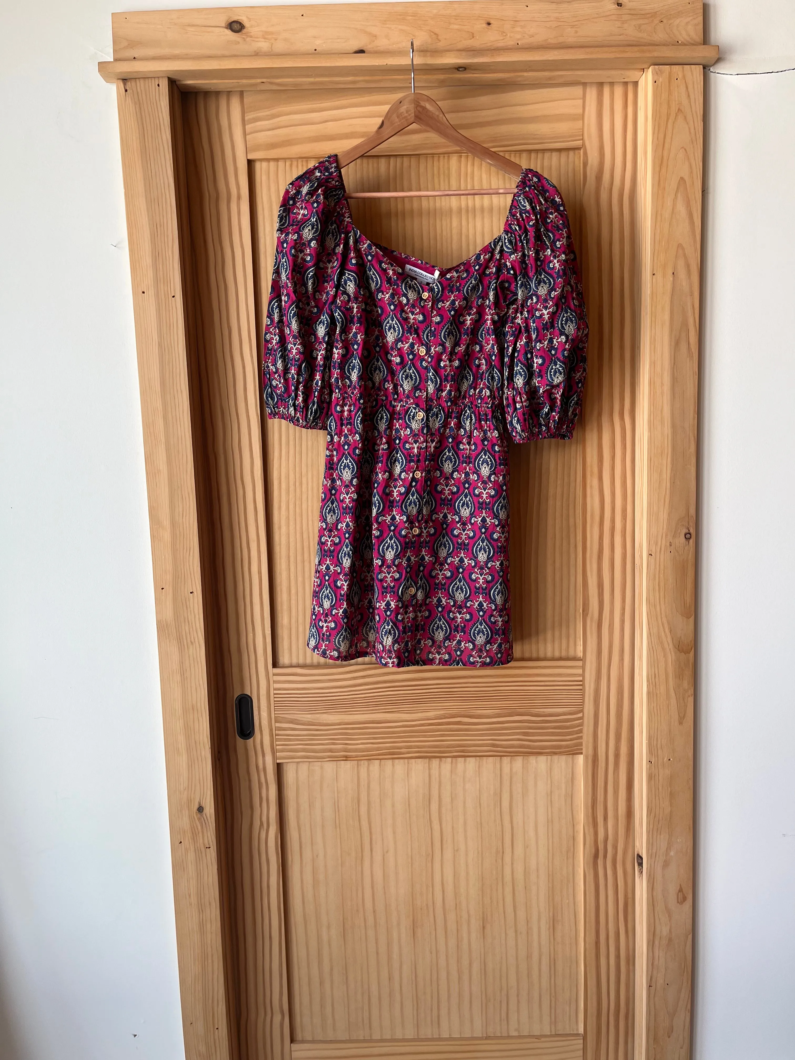 Faye Mini Dress - Pink Indigo Organic sold by Emerson Fry product image thumbnail 2