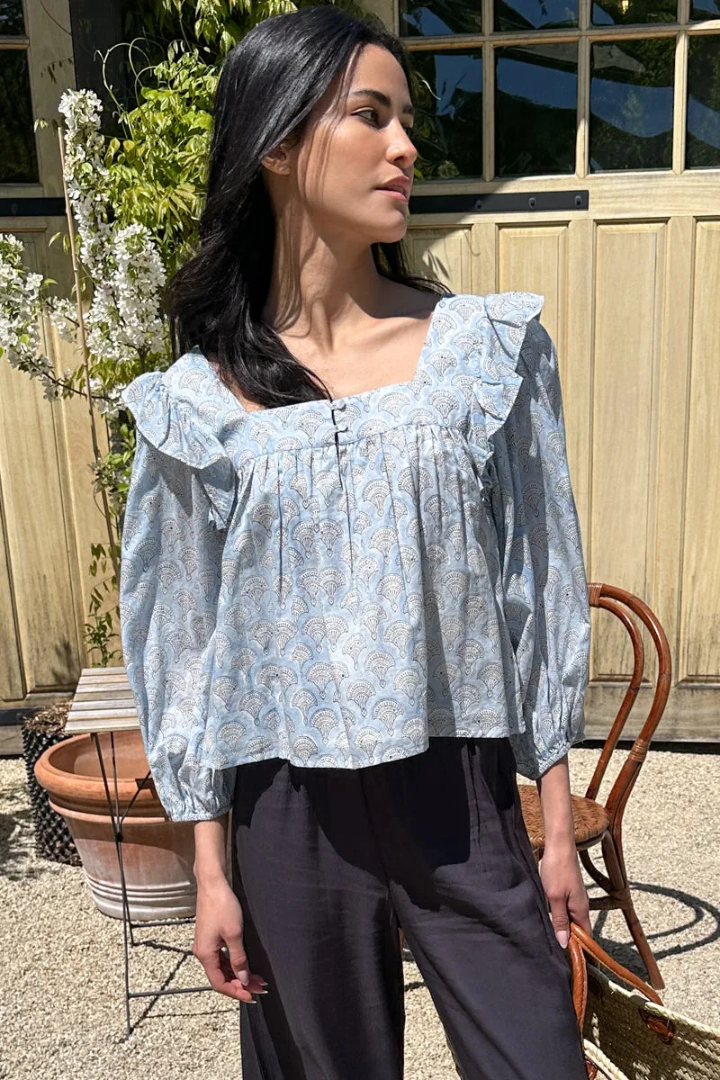 Adelina Blouse - Sunday Flowers Organic sold by Emerson Fry product image thumbnail 2