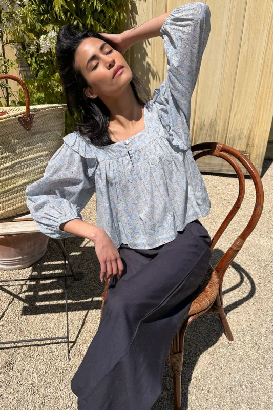 Adelina Blouse - Sunday Flowers Organic sold by Emerson Fry