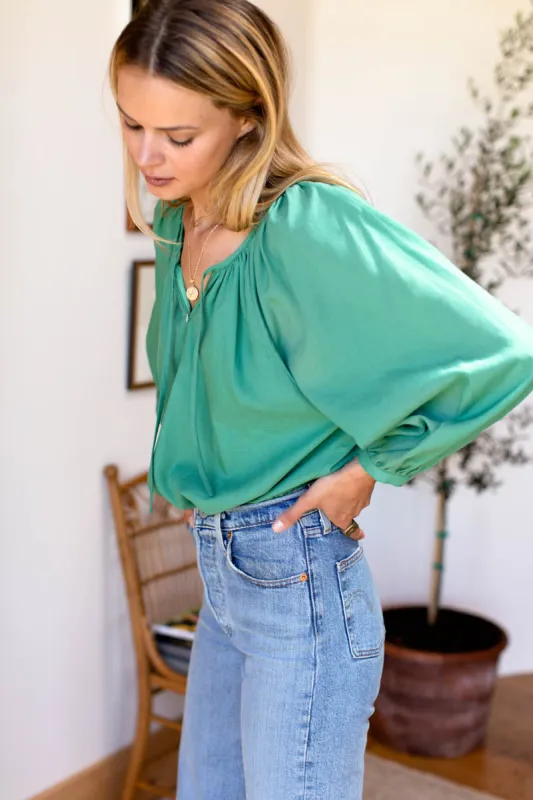 Lucy Blouse - Meadow made by Emerson Fry