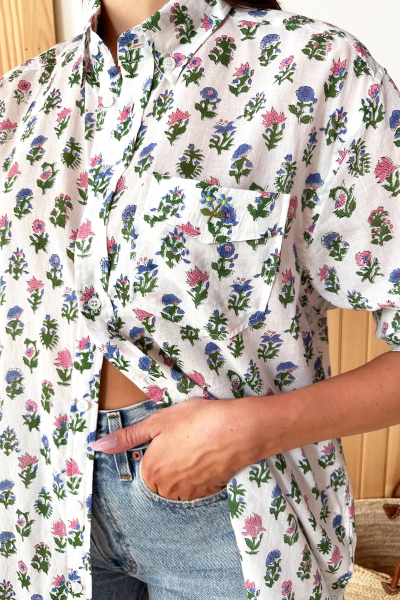 Ryan Shirt - Mixed Bouquet Organic sold by Emerson Fry product image thumbnail 3