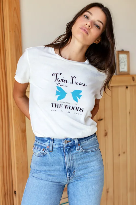 Twin Doves T-shirt sold by Emerson Fry
