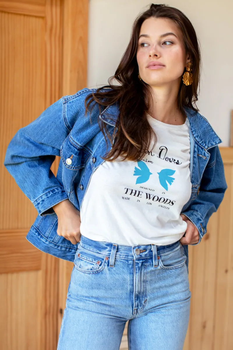 Twin Doves T-shirt sold by Emerson Fry product image thumbnail 2