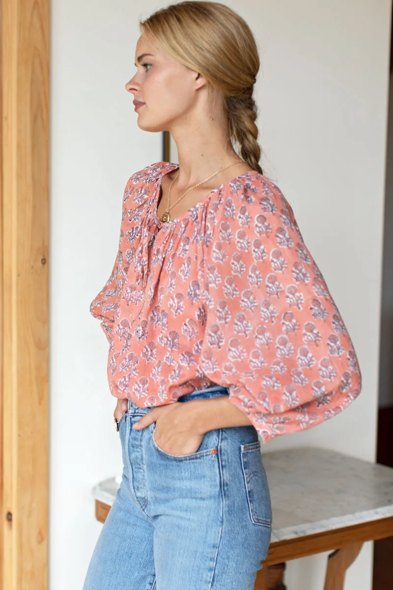 Lucy Blouse - Little Marigolds Apple Organic sold by Emerson Fry product image thumbnail 3