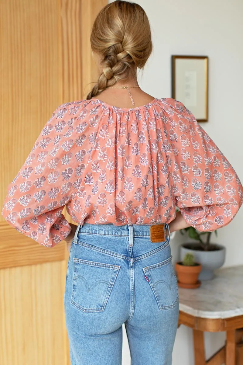 Lucy Blouse - Little Marigolds Apple Organic sold by Emerson Fry product image thumbnail 4