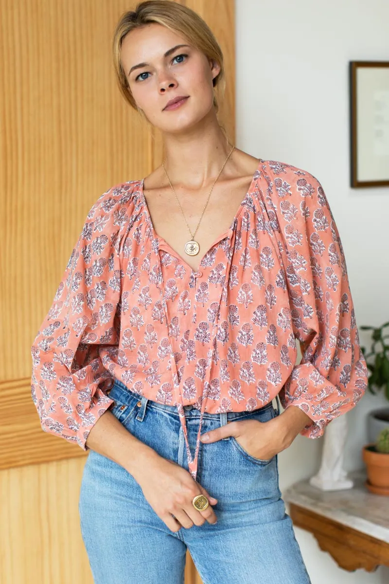Lucy Blouse - Little Marigolds Apple Organic sold by Emerson Fry product image thumbnail 2