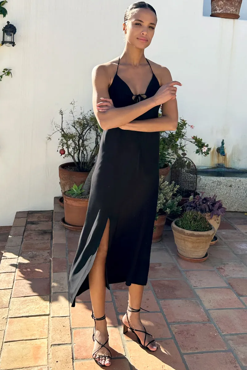 Halter Tie Dress - Black sold by Emerson Fry product image thumbnail 2