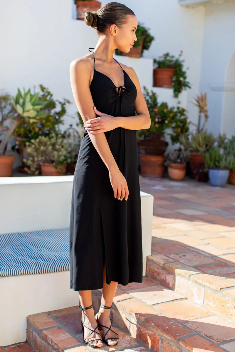Halter Tie Dress - Black sold by Emerson Fry product image thumbnail 5