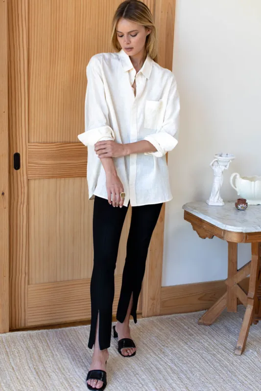 Ryan Shirt - Ivory Hemp Organic made by Emerson Fry