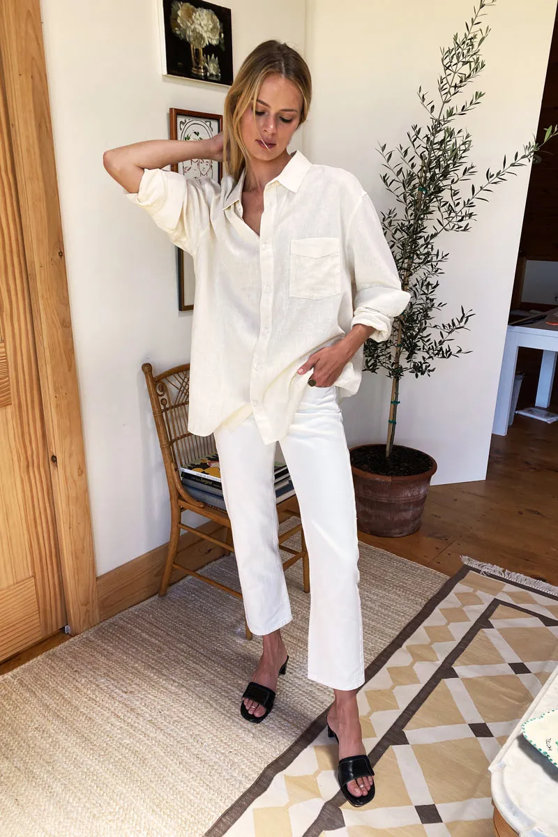 Ryan Shirt - Ivory Hemp Organic sold by Emerson Fry product image thumbnail 4