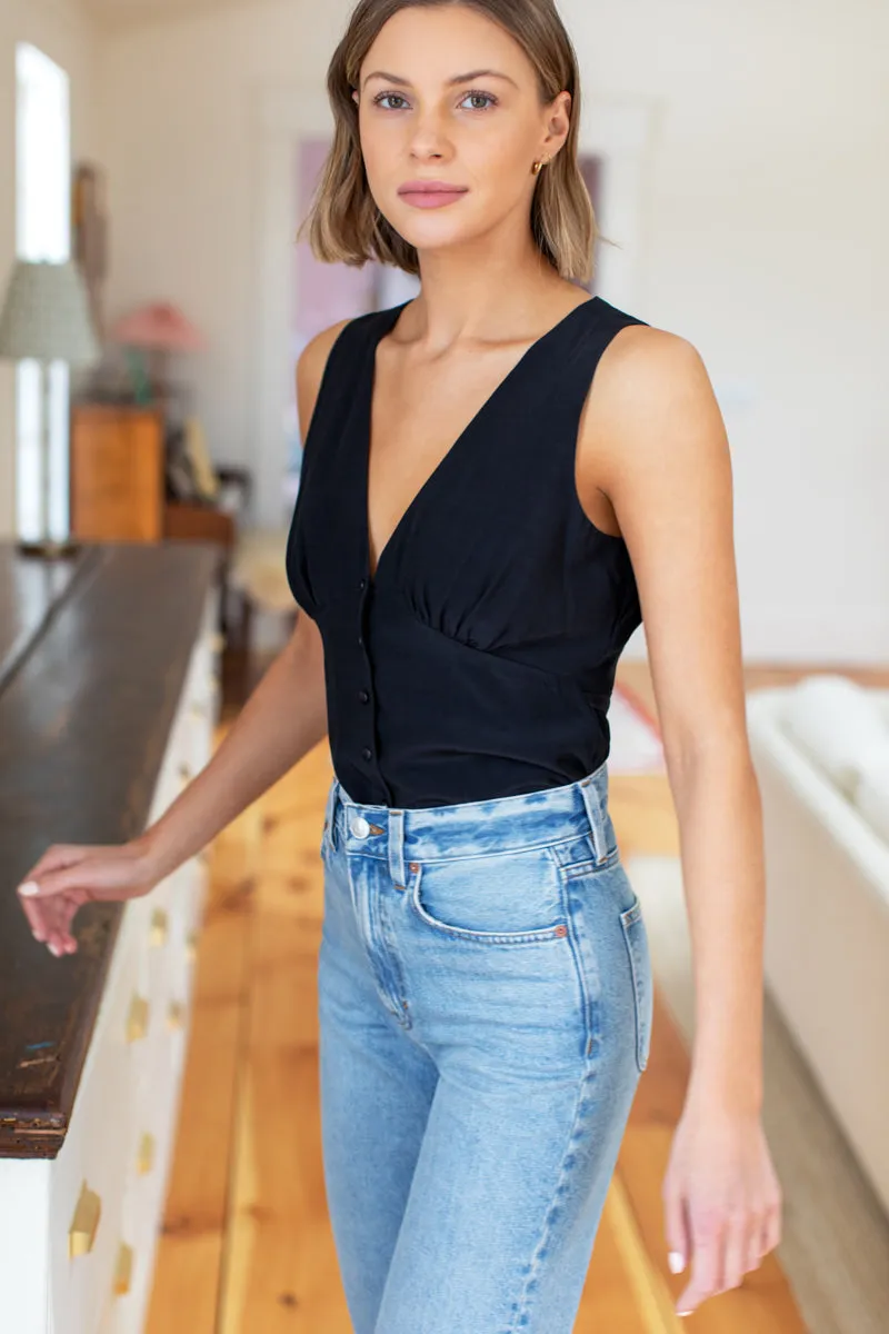 Juney Corset Blouse- Black sold by Emerson Fry product image thumbnail 3