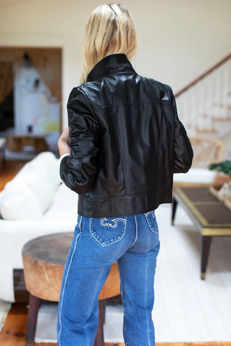 Emerson Biker Jacket - Black Leather sold by Emerson Fry product image thumbnail 2