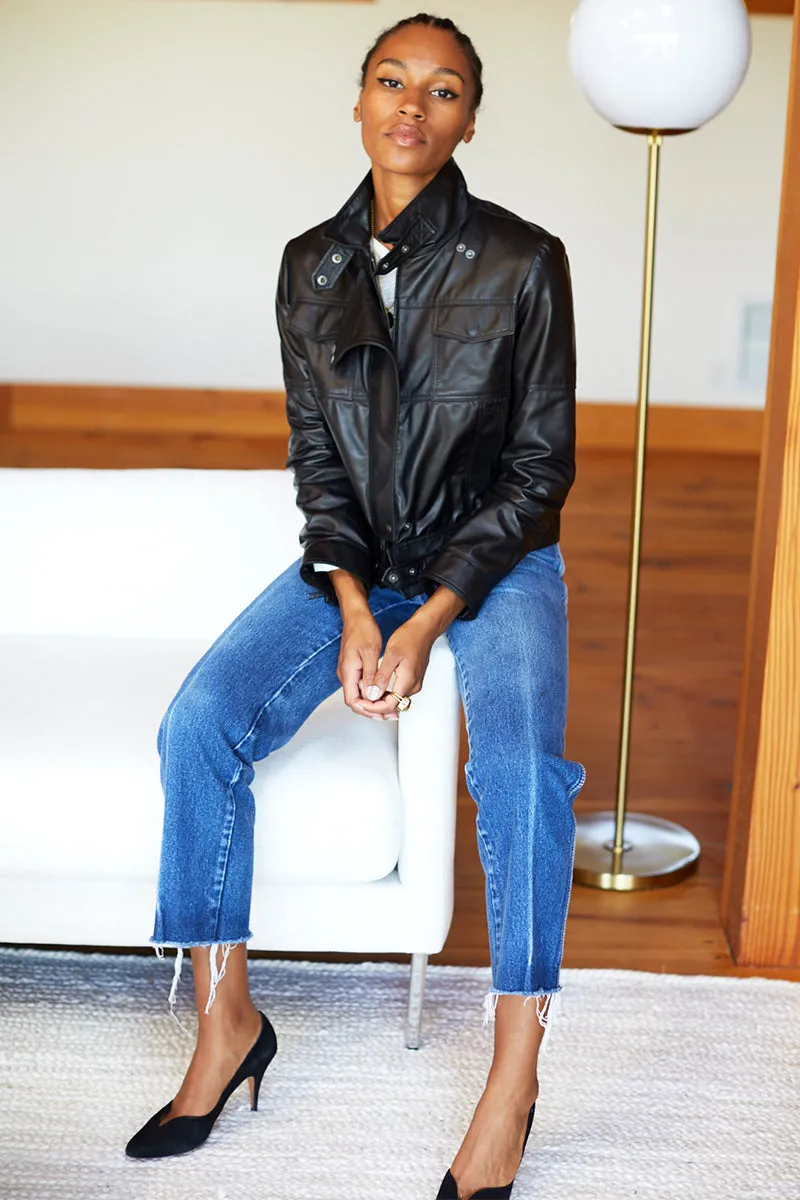 Emerson Biker Jacket - Black Leather sold by Emerson Fry product image thumbnail 4