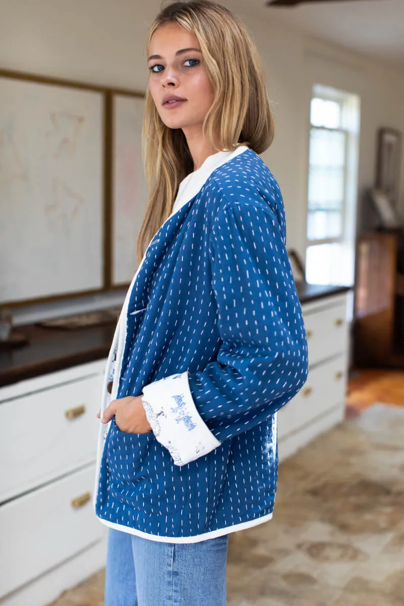 Reversible Quilted Jacket - Twin Fawn Organic sold by Emerson Fry product image thumbnail 2