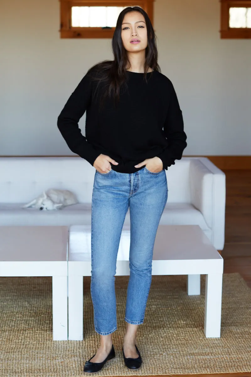 Carolyn Sweater - Black Organic sold by Emerson Fry product image thumbnail 4
