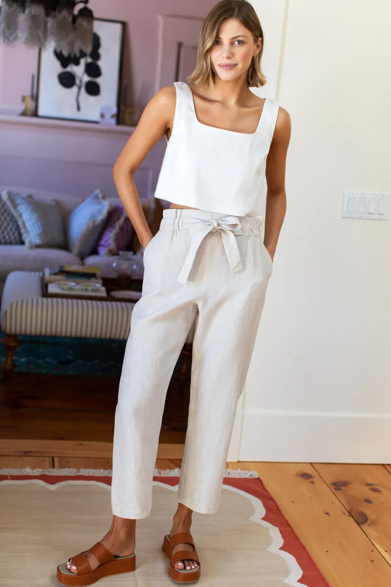 Paris Pant - Beach Linen sold by Emerson Fry product image thumbnail 4