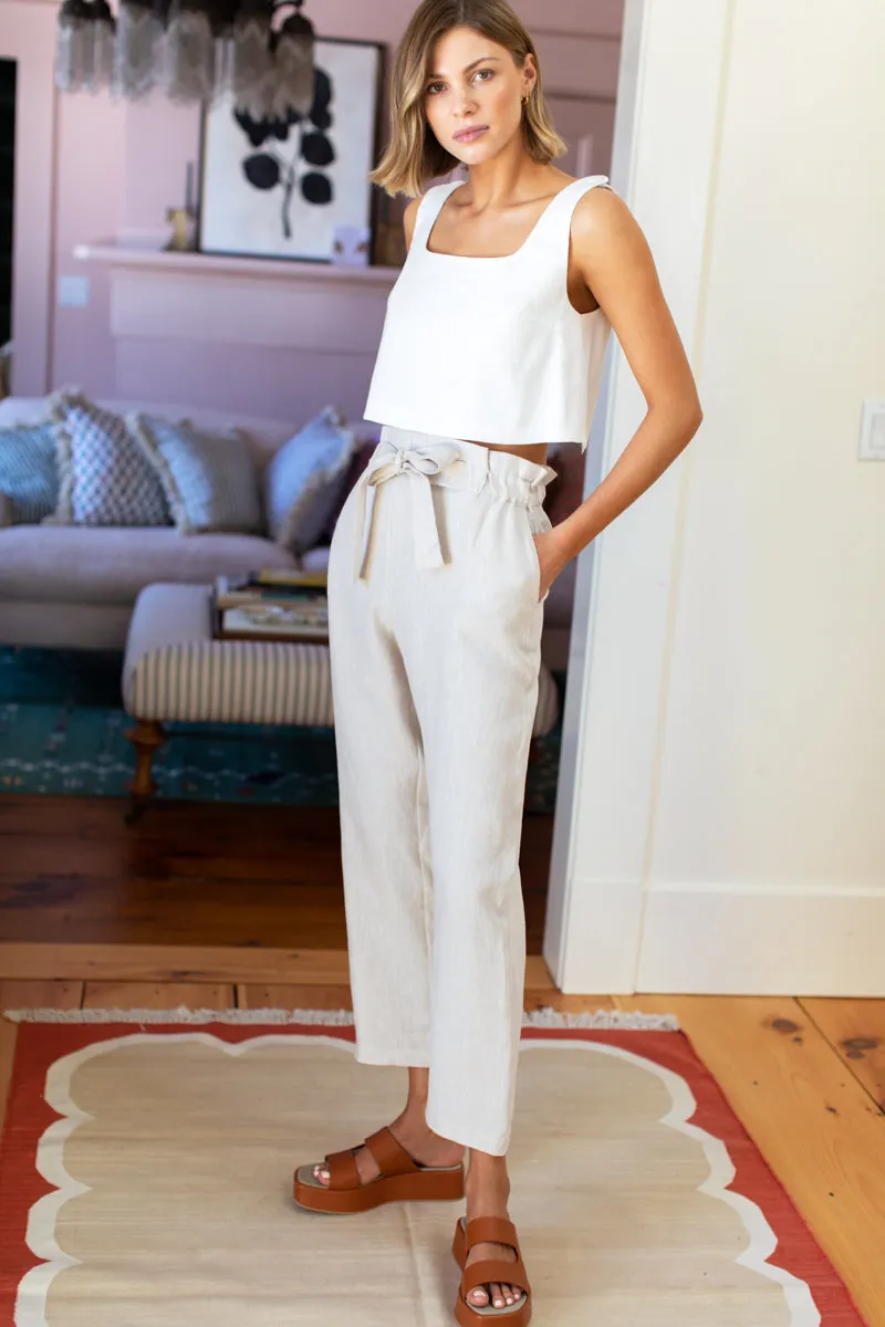 Paris Pant - Beach Linen sold by Emerson Fry product image thumbnail 2