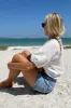 Rosemary Top - White Organic sold by Emerson Fry