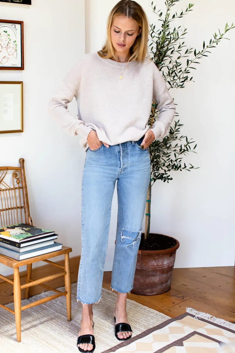 Carolyn Sweater - Sand Organic sold by Emerson Fry