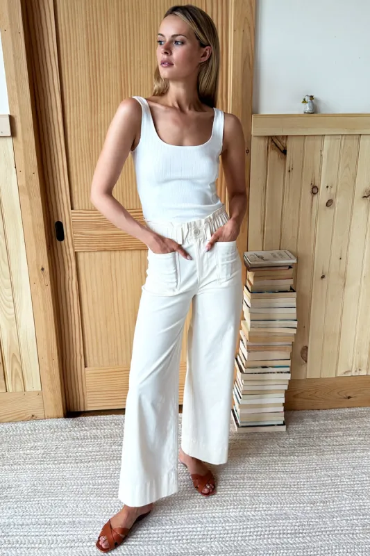 Orchard Wide Leg Pant - Natural Organic sold by Emerson Fry