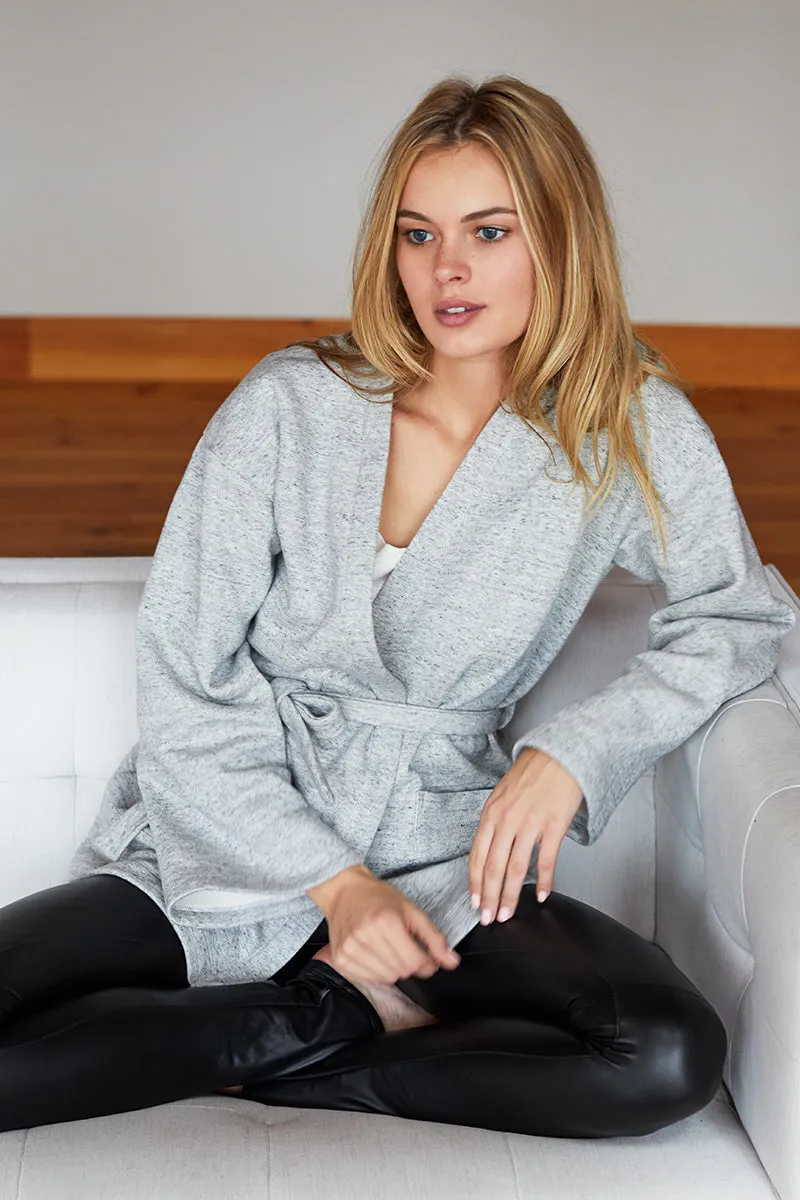 Emerson Wrap Cardigan - Grey sold by Emerson Fry product image thumbnail 4