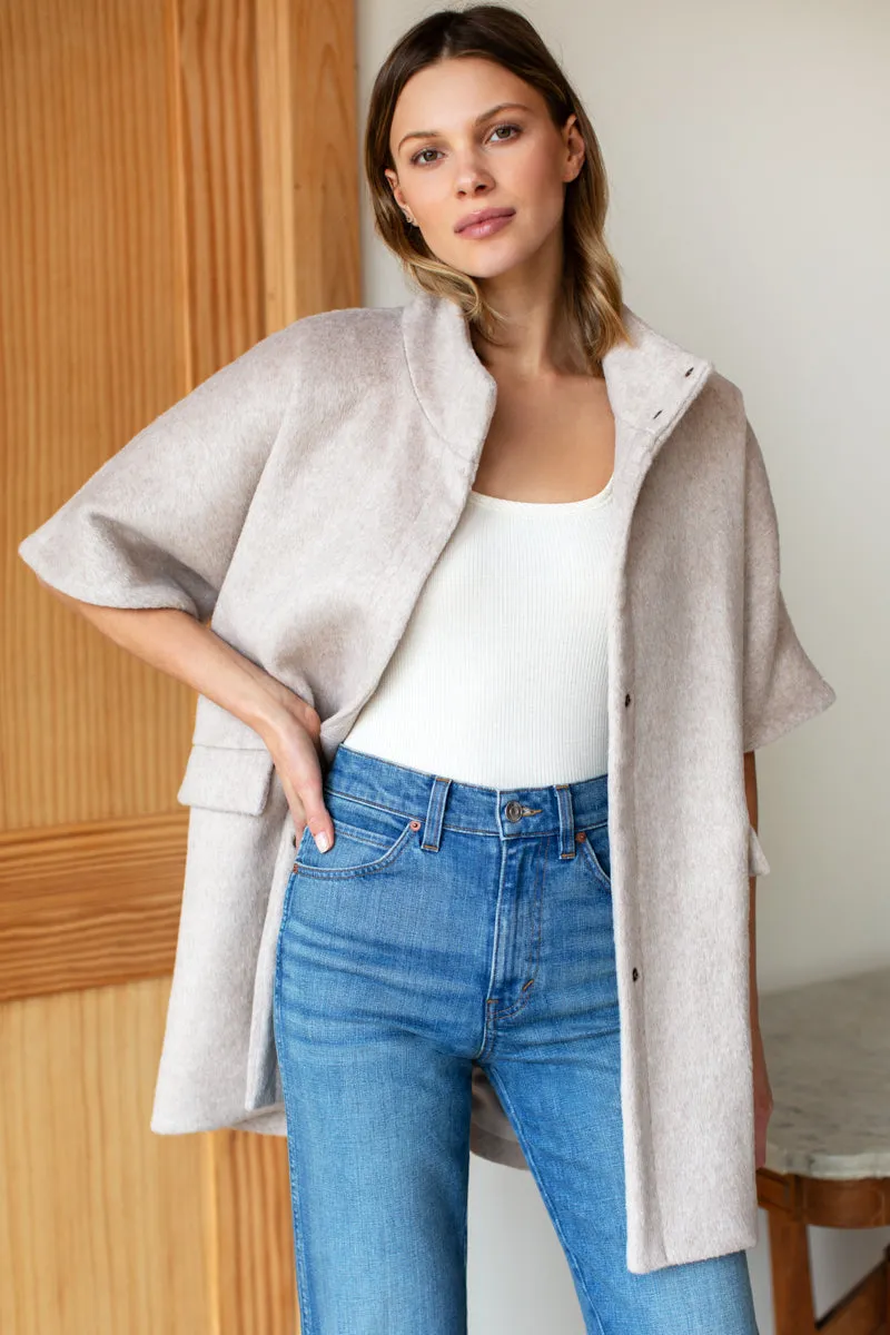 Layering Jacket - Sand Wool Mohair sold by Emerson Fry product image thumbnail 4