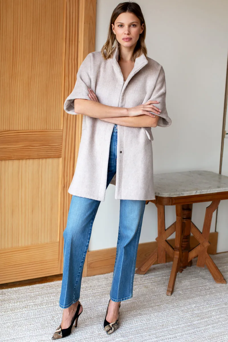 Layering Jacket - Sand Wool Mohair sold by Emerson Fry product image thumbnail 3