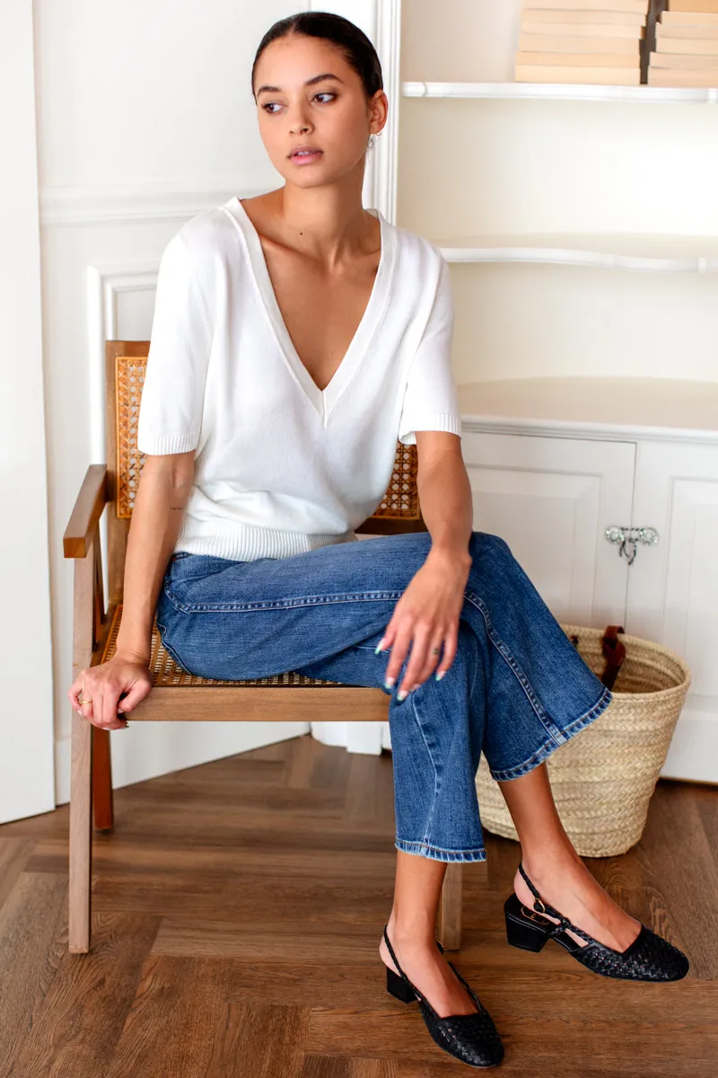 Frankie Walking Slingback - Jet Black sold by Emerson Fry product image thumbnail 2