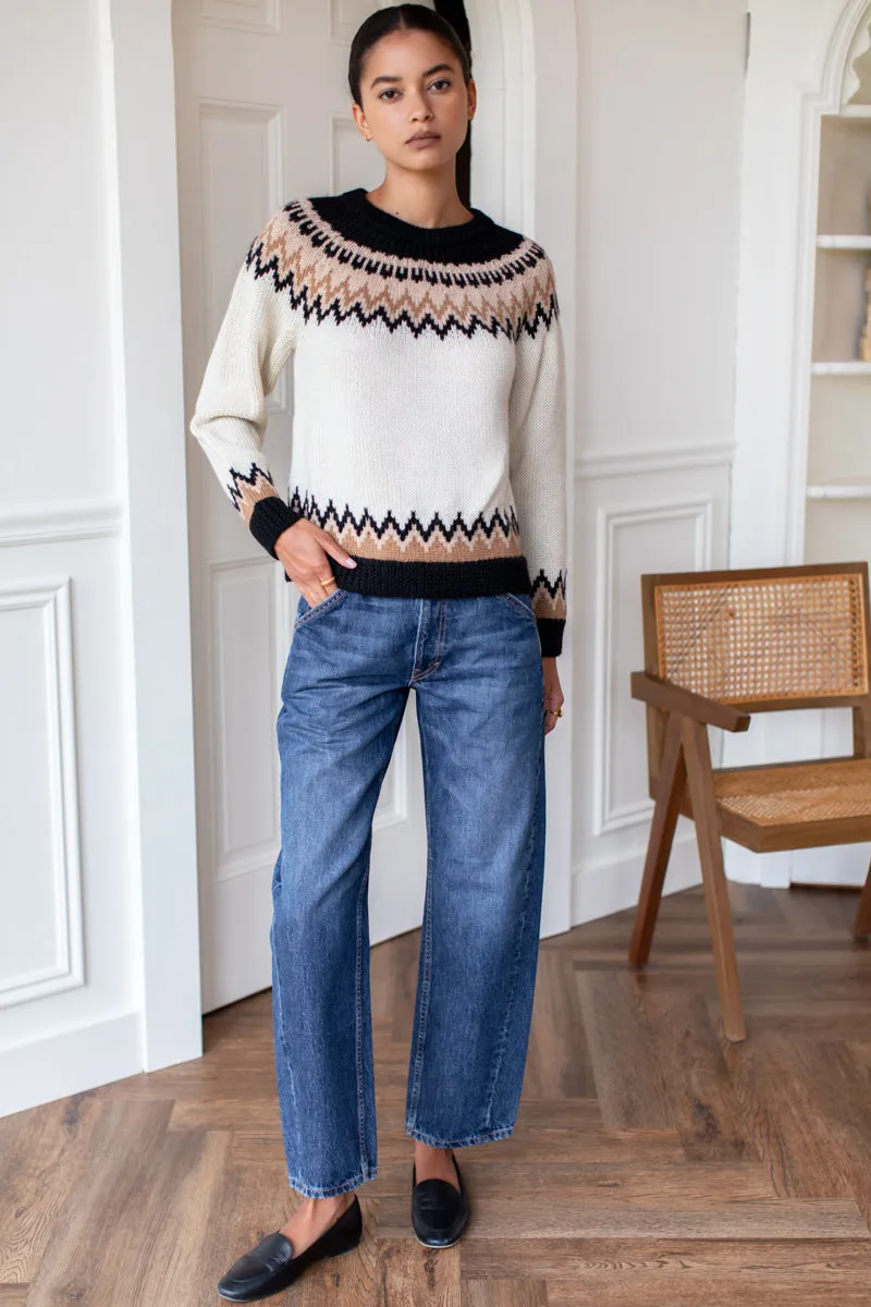 Fair Isle Crewneck - Nordic Mix Alpaca sold by Emerson Fry product image thumbnail 5