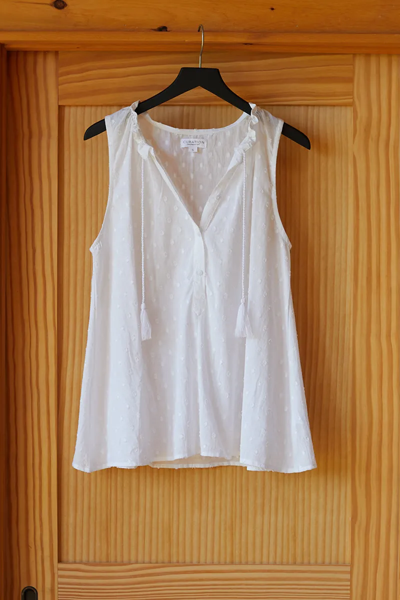 Swing Tank - White Swiss Dots sold by Emerson Fry product image thumbnail 5