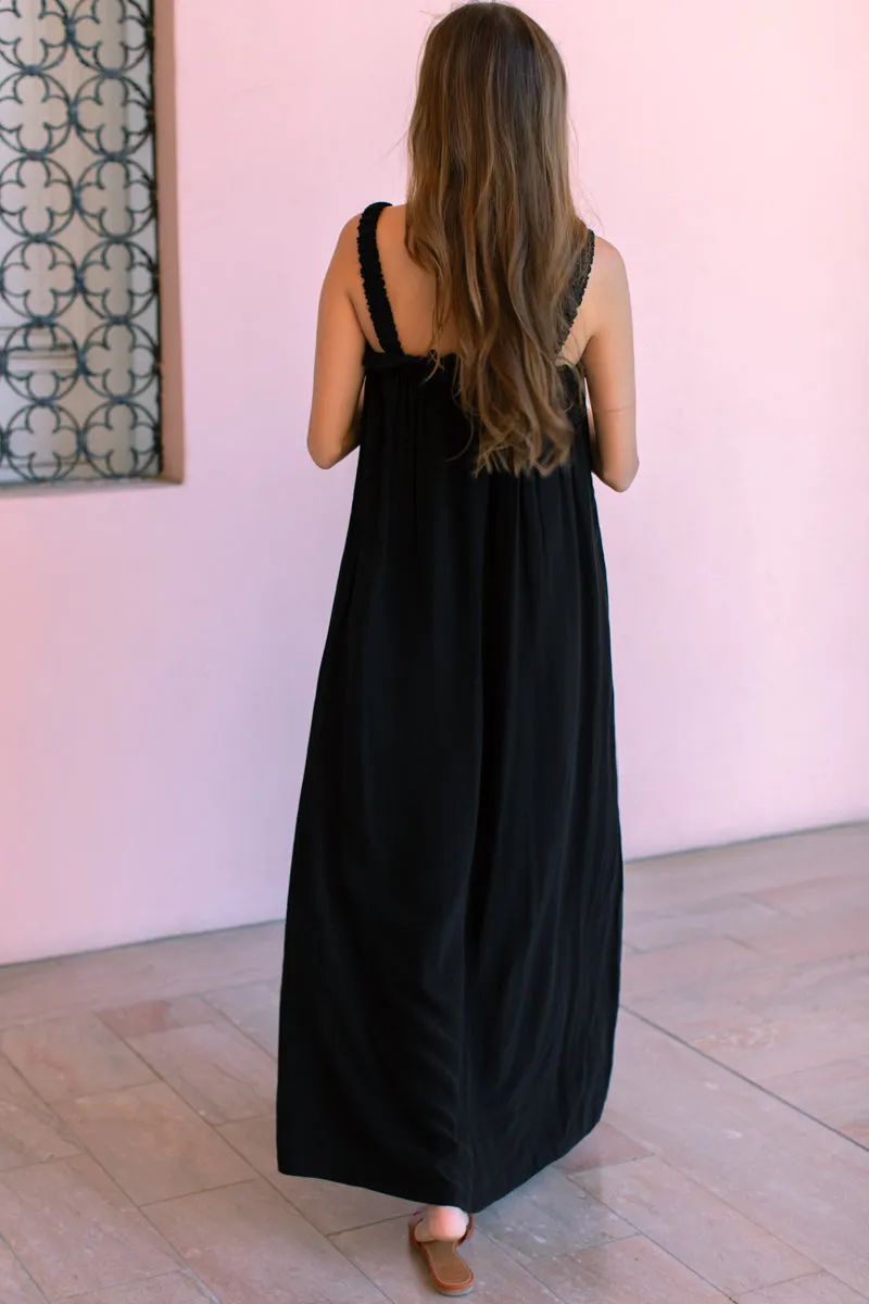 Ophelia Maxi Dress - Black sold by Emerson Fry product image thumbnail 3