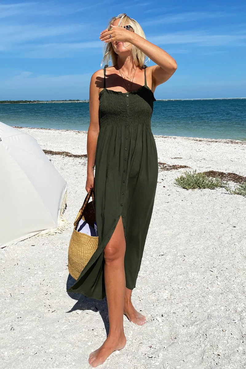 Santiago Sundress - Moss sold by Emerson Fry product image thumbnail 5