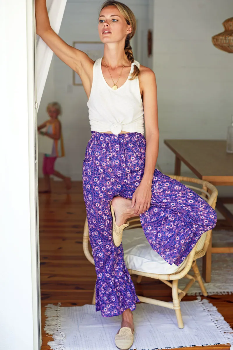 Fete Pant - Violet Wildflower Organic sold by Emerson Fry product image thumbnail 5