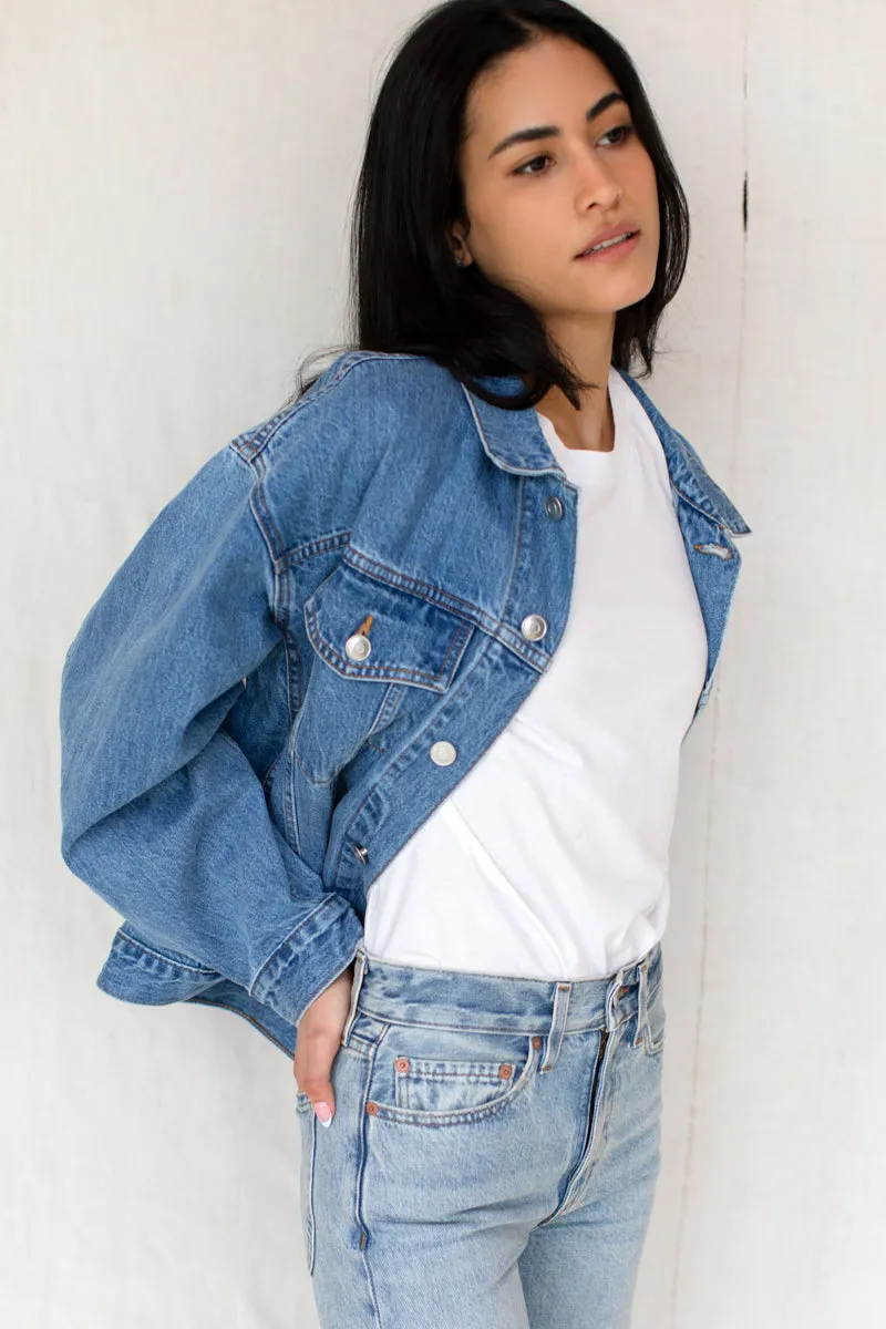 Easy Jacket Boyfriend Fit - Denim sold by Emerson Fry product image thumbnail 2