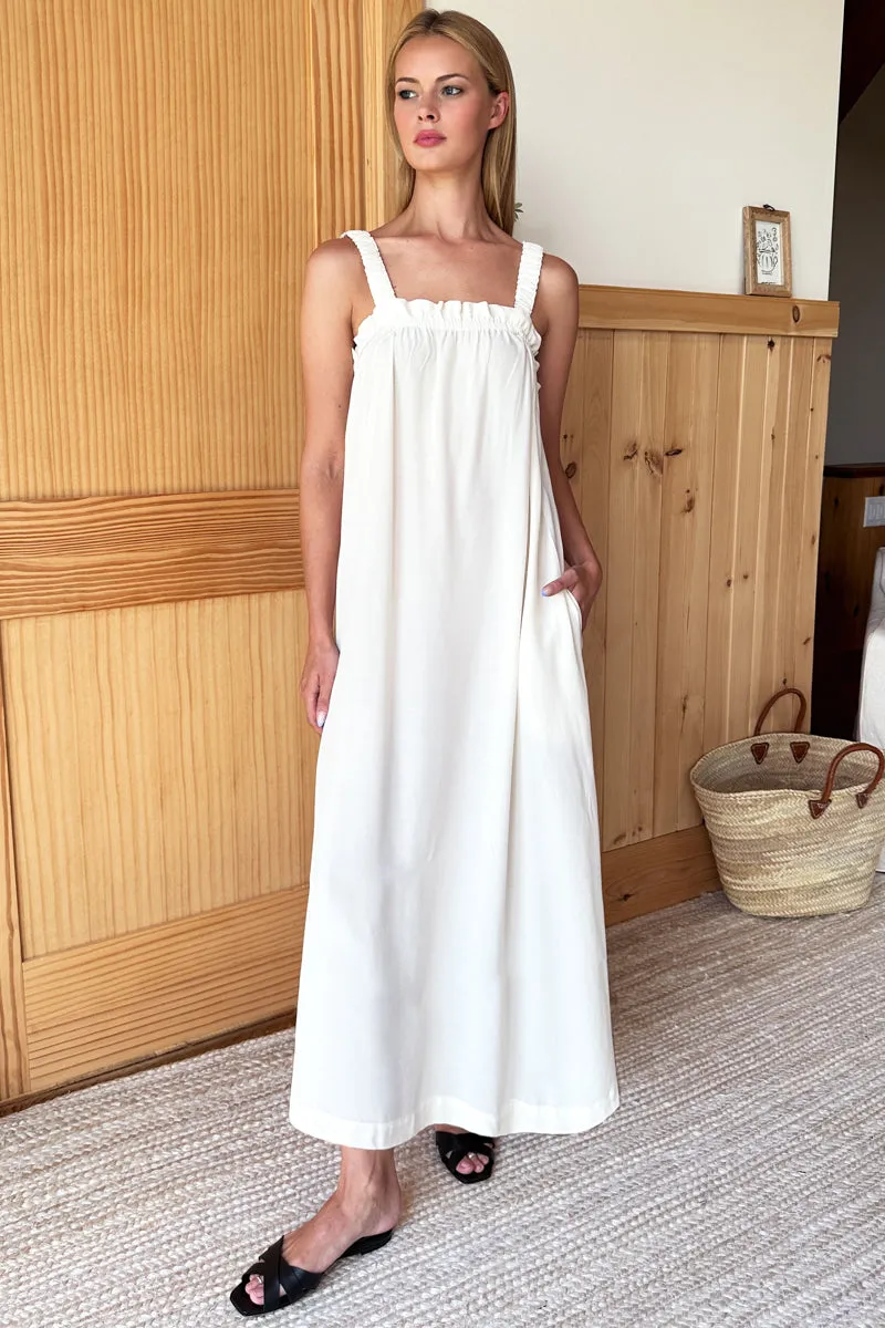 Ophelia Maxi Dress - Ivory sold by Emerson Fry