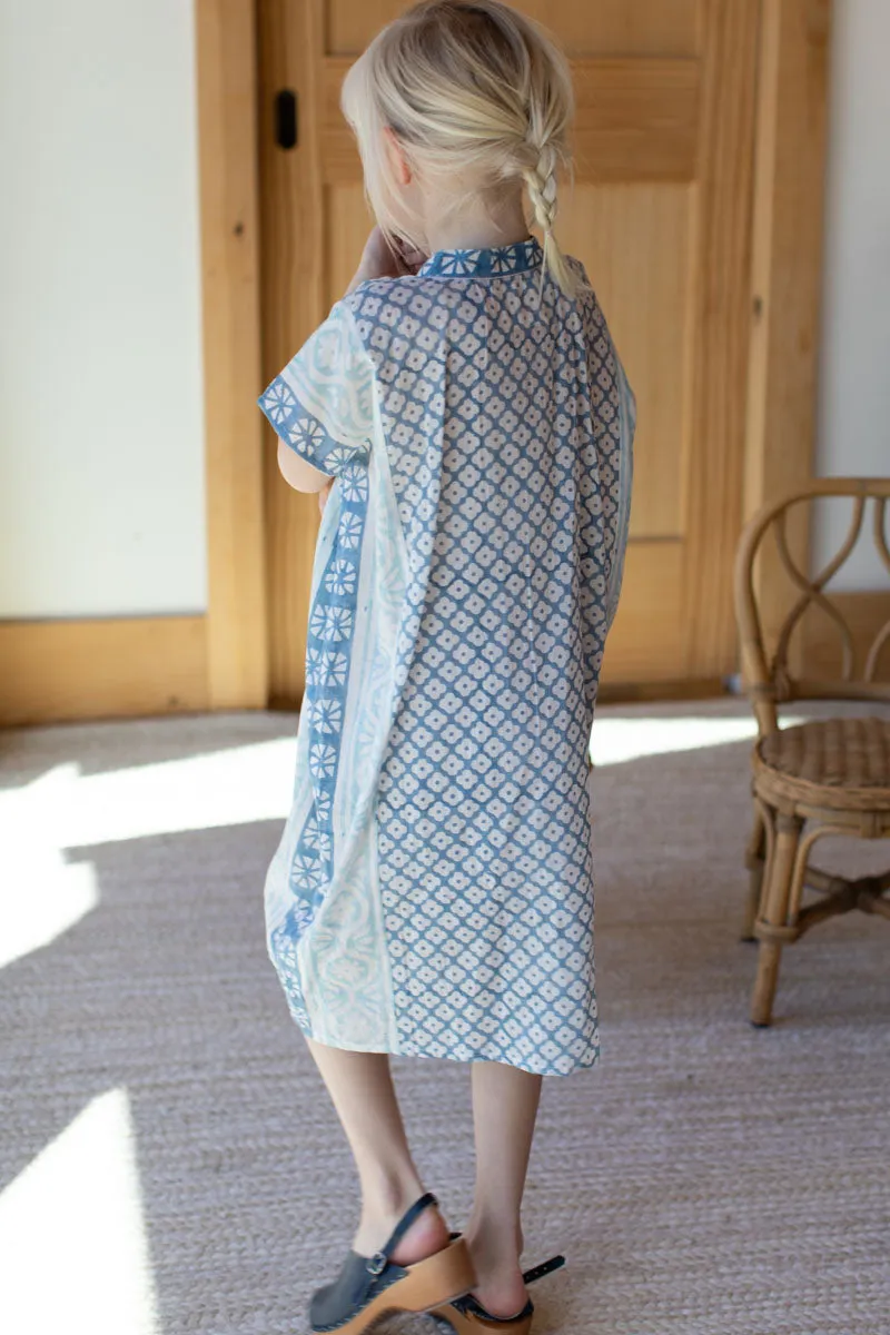 Little Fry Caftan - Daughters Blue Organic sold by Emerson Fry product image thumbnail 2