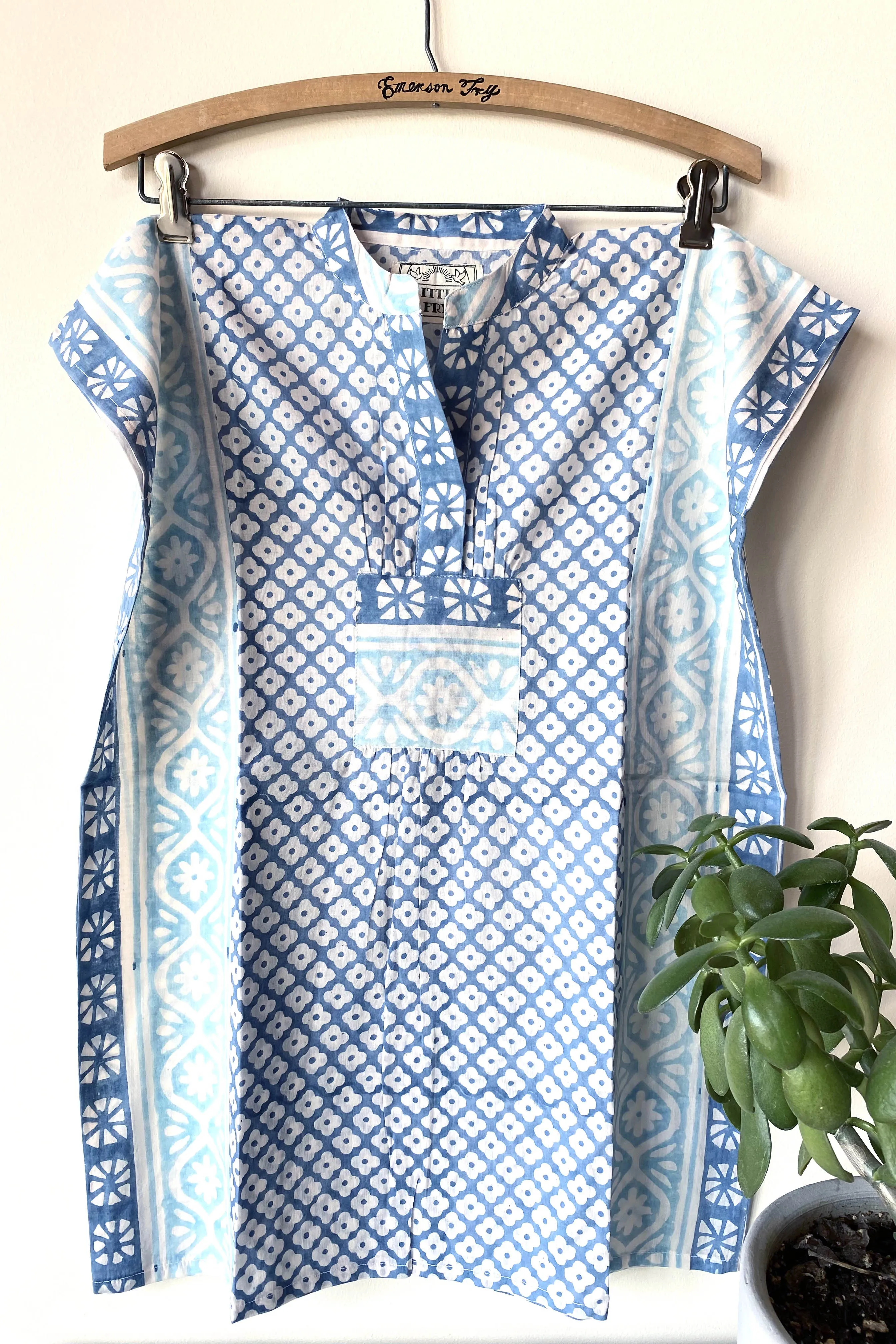 Little Fry Caftan - Daughters Blue Organic sold by Emerson Fry product image thumbnail 4