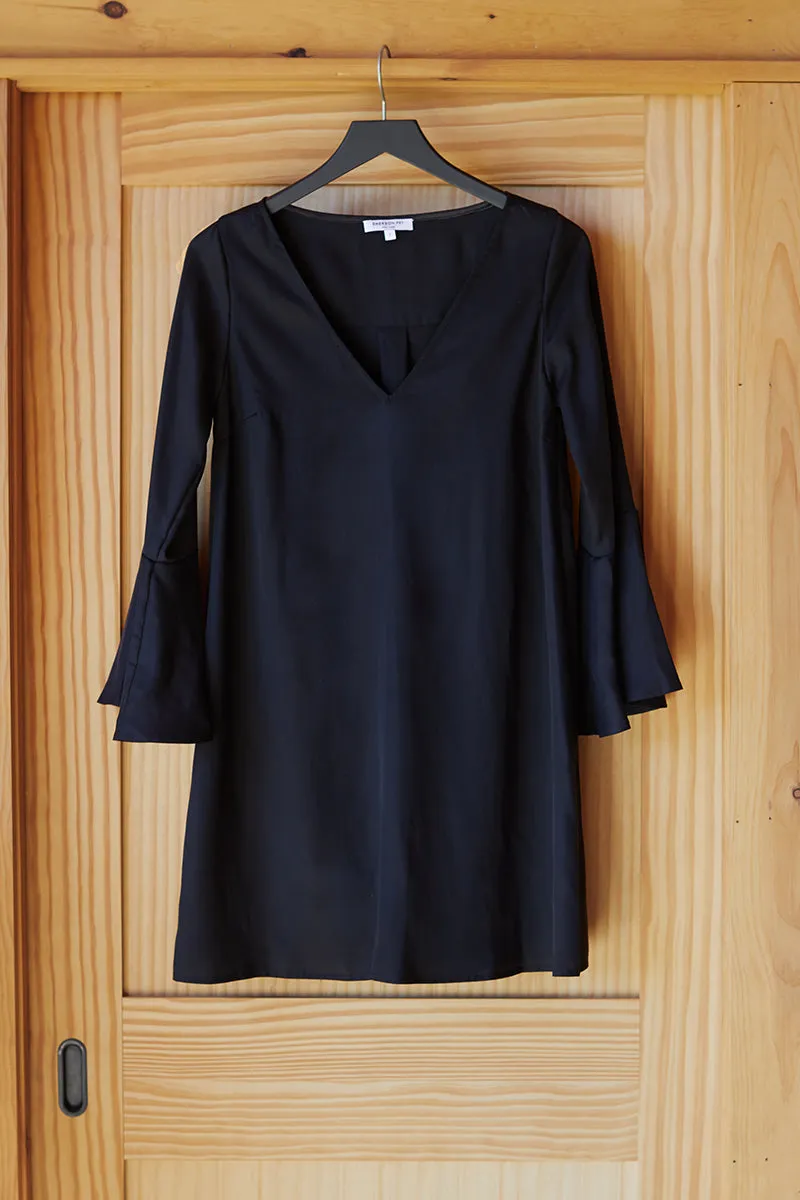 Bell Sleeve Dress - Black sold by Emerson Fry product image thumbnail 4