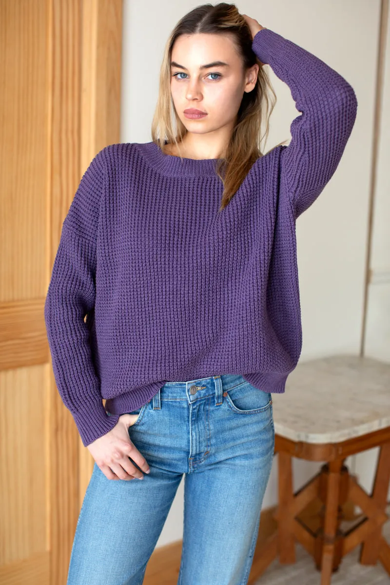 Daily Sweater - Purple Twilight Organic sold by Emerson Fry product image thumbnail 3