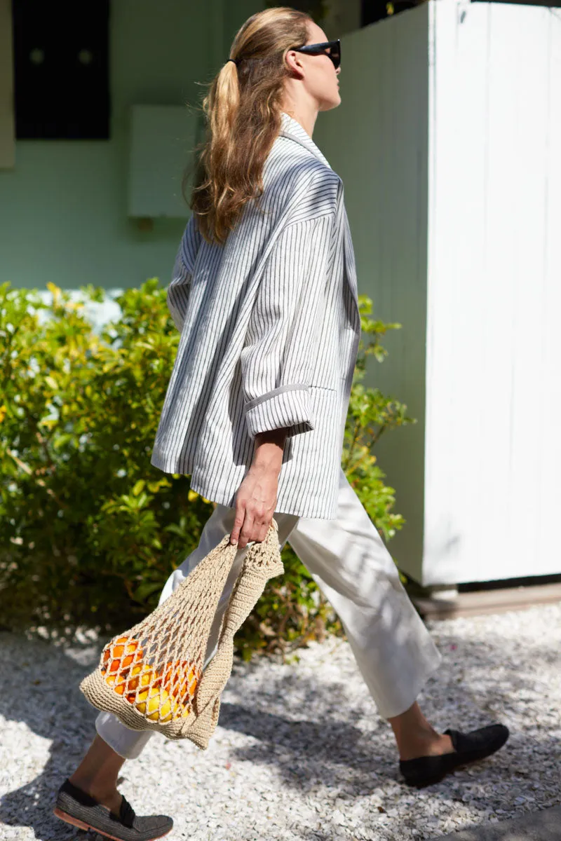 Errands Jacket - Charcoal Stripe sold by Emerson Fry product image thumbnail 5