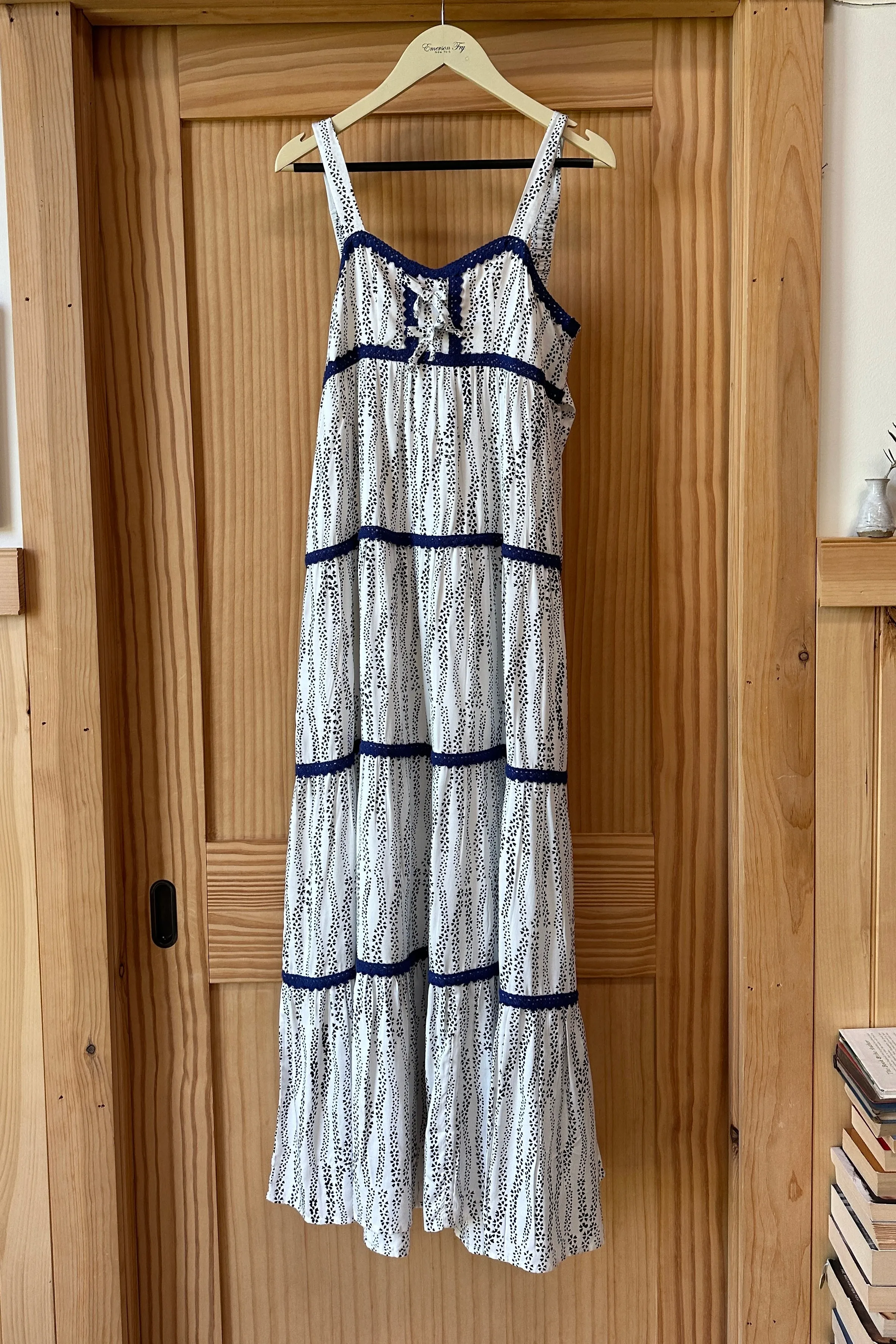 Tier Maxi Dress - Petals Black sold by Emerson Fry product image thumbnail 4