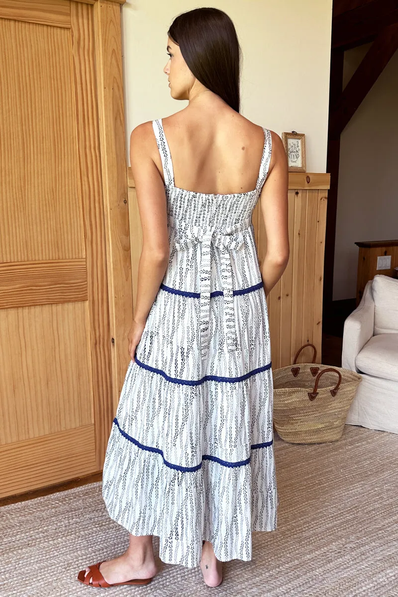 Tier Maxi Dress - Petals Black sold by Emerson Fry product image thumbnail 3